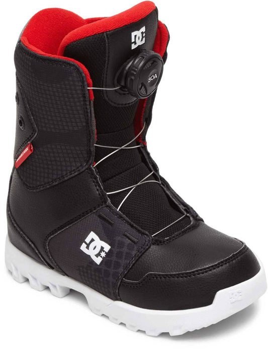 DC Shoes Youth Scout Boa Snowboard Boot Black / 2 YHM1_W2WFO24