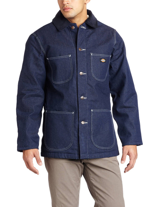 Dickies Blanket Lined Denim Chore Coat RIQ0_C4XJP32