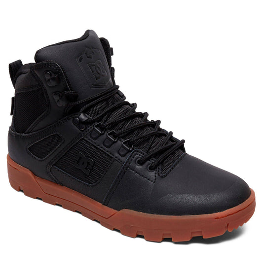 DC Shoes Pure High Top WR Boot – Black / Gum RGM2_M8SDD26