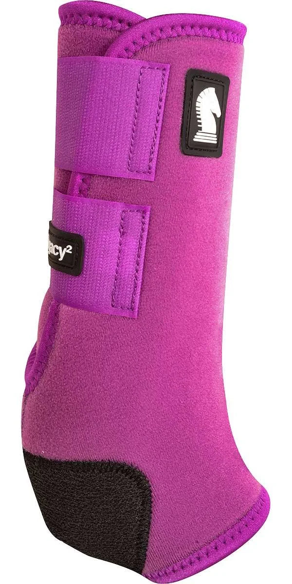 Classic Equine Legacy2 Horse Hind Protective Sport Boots Plum L ZRI6_I1BXJ03