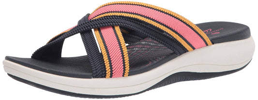 Clarks Womens Mira Isle Slide Sandal UNQ2_Y8CNT40