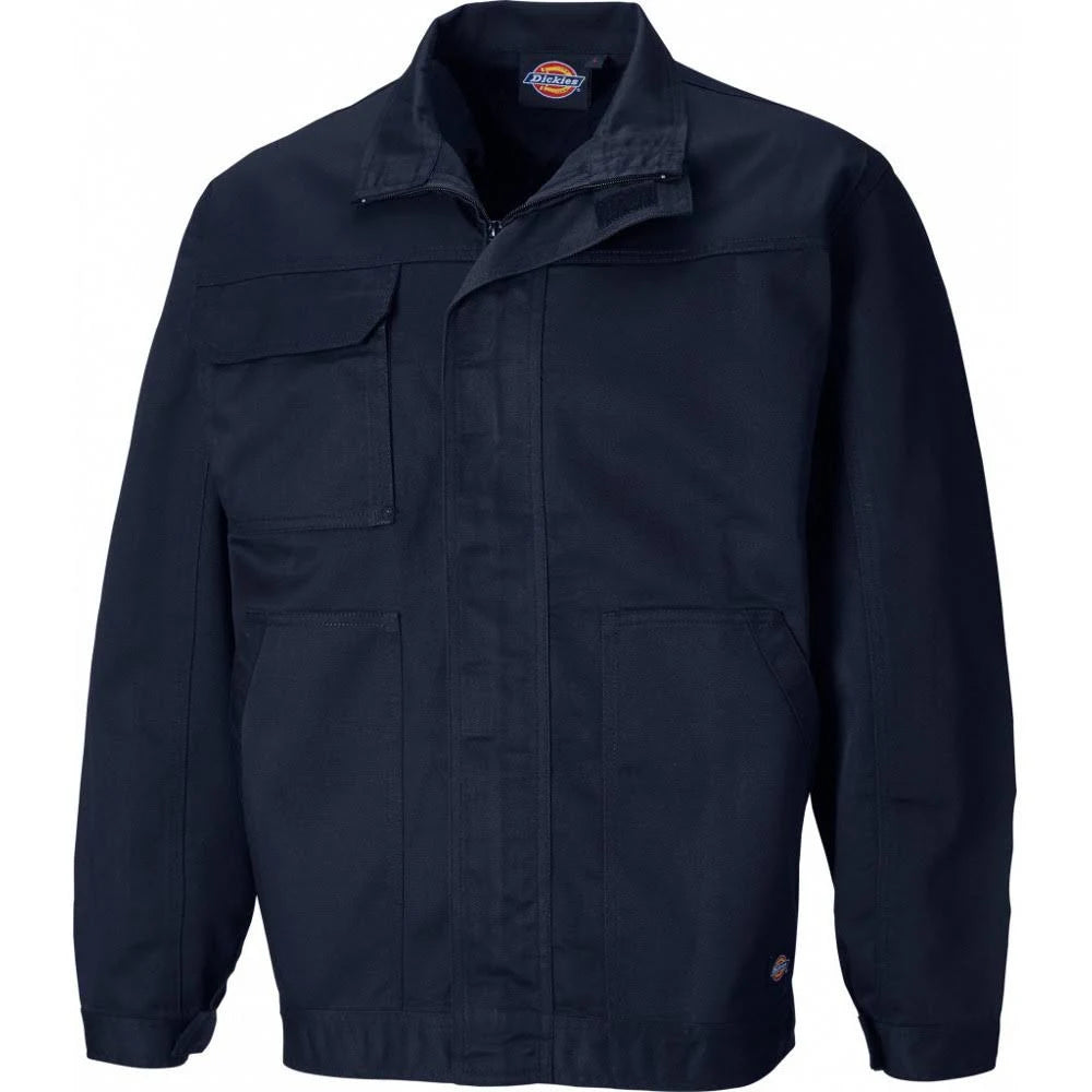 Dickies Mens CVC Polycotton Adjustable Workwear Jacket EOB0_X6BXU56