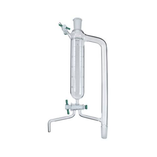 Chemglass CG-1272-01 Graduated Solvent Recovery Distilling Receiver, 250ml Capacity FBR9_I2UEO87