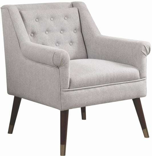 Coaster Furniture Light Grey Accent Chair DET9_B0CTJ39