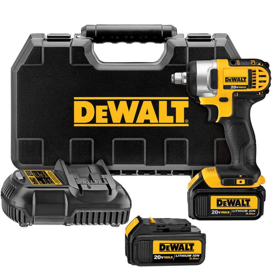 DeWalt - 20 V MAX* Lithium Ion 1/2 in. Impact Wrench Kit with Hog Ring (3.0Ah) PNQ2_N8HIR09