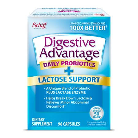 Digestive Advantage Lactose Defense Formula, Capsule 96 ea (Pack of 3) QIB3_V4KIJ39