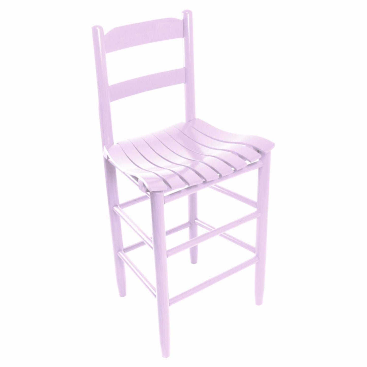 Dixie Seating Co. Beach Mountain 24 in. Slat Seat Counter Stool PFL5_Z6IJH63