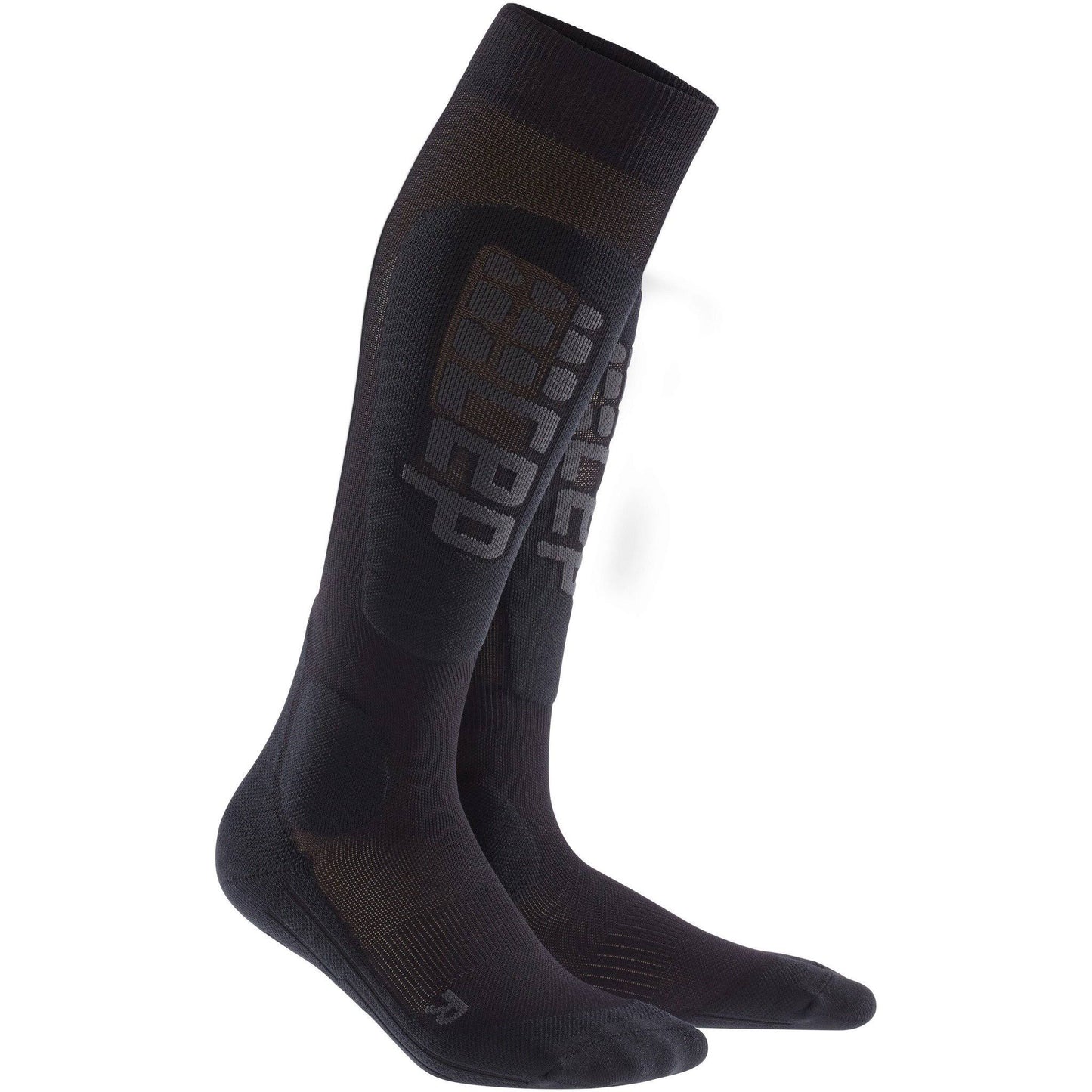 CEP Womens Ski Ultralight Compression Socks Black/Anthracite - II KYB4_J5QWC42